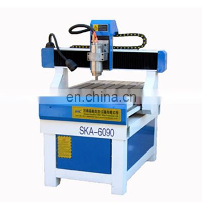 China 4 axis cnc machine hobby cnc router engraver machine small size cnc router 6090 wood engraving cutting machine