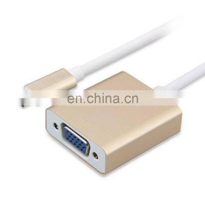 wholesale USB C HDTV USB 3.1 Type C to VGA Adapter Cable interface hub