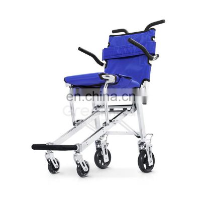 Medical equipment hospital lightweight foldable wheelchair