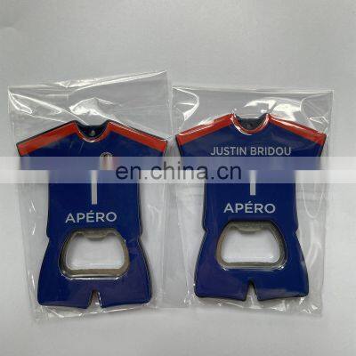 Customize Football Sport Wear Soccer Jersey Bottle Opener photo-3