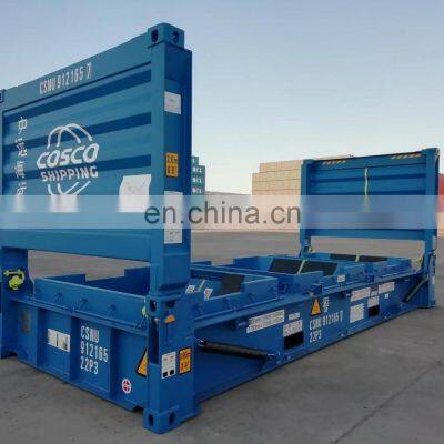 Container flat rack Prefab frame shipping container FR special container Flat Rack