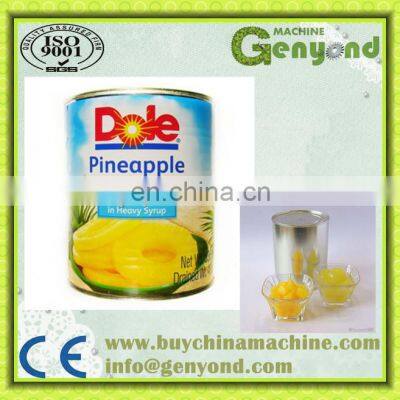 Canned Ananas Orange Slice Making Production Processing Line