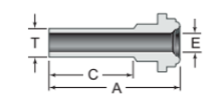 VCR SEAL FITTINGS Short pipe butt welding joint VSGT