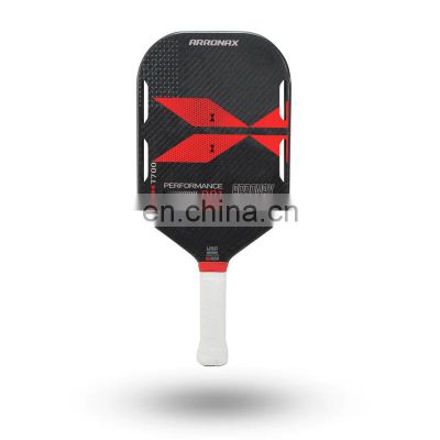 Carbon Fiber Paddle with Elongated Shape and Handle Excellent Spin Generation Rev-Core Polymer Core Pickleball Paddle