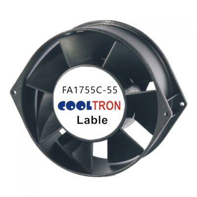 AC axial fans FA1755C-55 Series 175x151x55mm ac cooling fan supplier