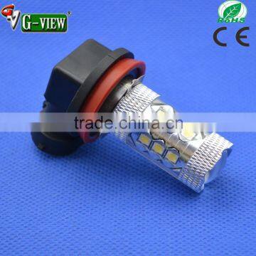 factory price auto led bulb h11 80w creeled car bulb H8 HB3 HB4 H16