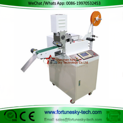 Automatic Garment Print Label Supersonic Cutting Machine