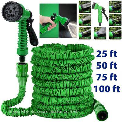 25-200FT Expanding Flexible Garden Water Hose with Spray Nozzle As Seen On Tv Expanding Magic Hose