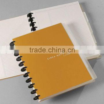 2015 cheap notebook printing with cover design