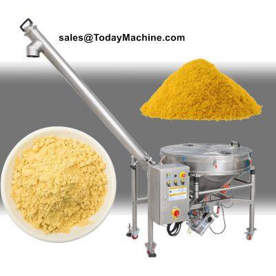 Wheat Starch Screw Conveyor Automatic Flour Hopper Screw Feeder