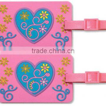 Eco-Friendly Fashion Silicone Luggage Tag