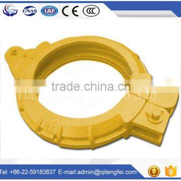 DN125 Forging mounting Concrete Pipe Clamp QTF Concrete Pump Parts