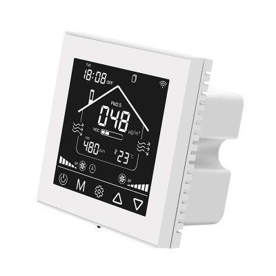 White Shell Energy Recovery Ventilation System Fan Controller Smart Ac Thermostat Wifi Controller photo-2