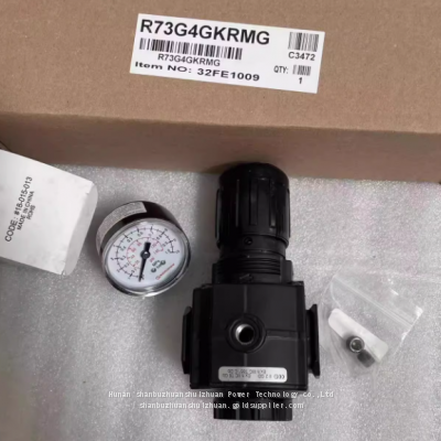 R73G-4GK-RMG, Norgren, Pressure Reducing Valve, G1/2' Thread (Includes Pressure Gauge)