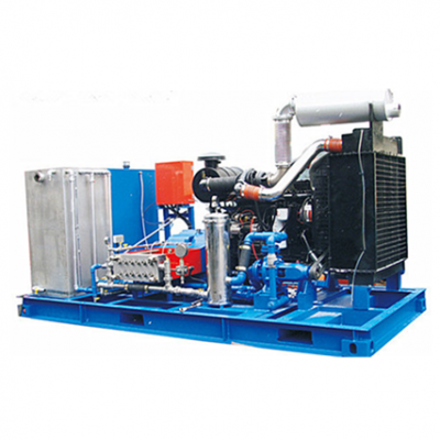 1400 bar Industrial Pipe High Pressure Cleaning Machine