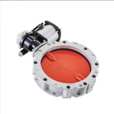 Factory Direct Sales Flange Dust Butterfly Valve photo-3
