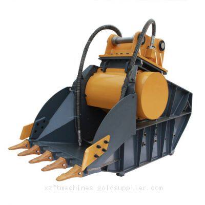High Efficiency Excavator Hydraulic Crusher Bucket for Concrete&Rock Crushing