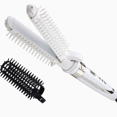New Curling Iron/Multi-functional Hair Straightener/Two-in-One Straightening Comb（Wechat:13510231336）