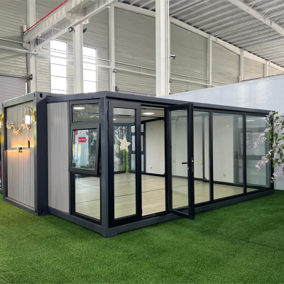 XH Australian Standard 20ft Steel Shipping Container Luxury Modular Outdoor One-Level House Expandable Container for Sale photo-4