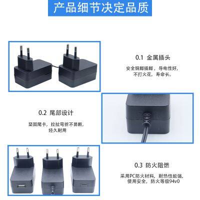 EU Plug 6V Power Adapter, CE, LVD, EMC, ROHS Certified, Charger, 1A, 2A, 3A, 4A, 5A, 6A DC Power Cord photo-3