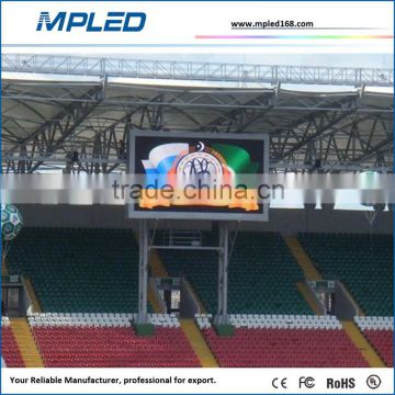 Good chip led live on led display for sport games stadium led display