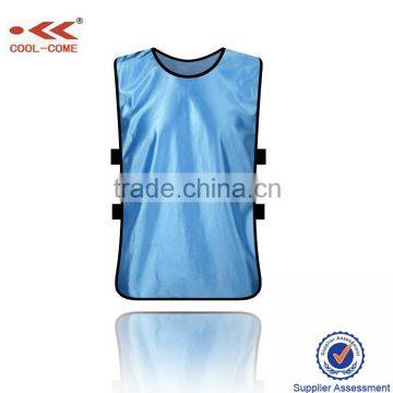 2016 unisex custom plain soccer training bibs