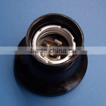 hot sell !e27 edison screw black bakelite lampholder CE approved