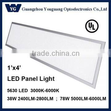 UL approval 1x4ft 5630smd surface mounted led ceiling light