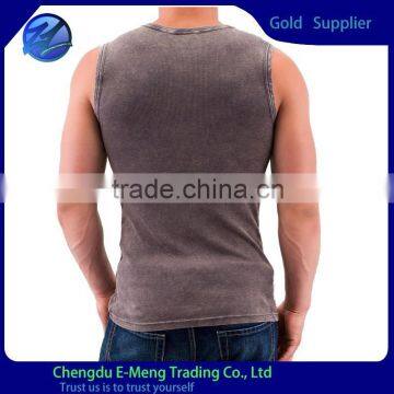 Brand Quality Combod Cotton Mens Bodybuilding Singlets photo-2