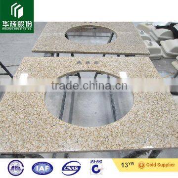 G682 Granite Counter Top Yellow With Natural Granite