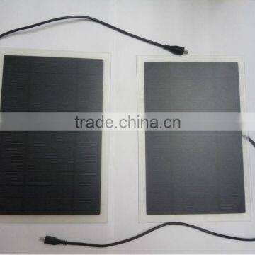 popular in south Americal battery charger panel 0.55 W with CE and UVL