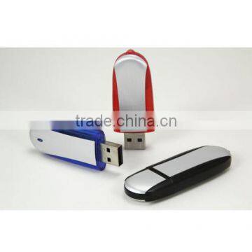 Transparent plastic usb 1gb with indicator light