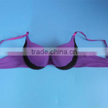 Hot Purple Women Bra,sexy Lace Lady Bra photo-5