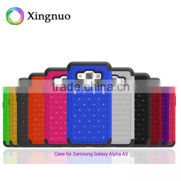 Colorful fashion cases for samsung galaxy aplha A3