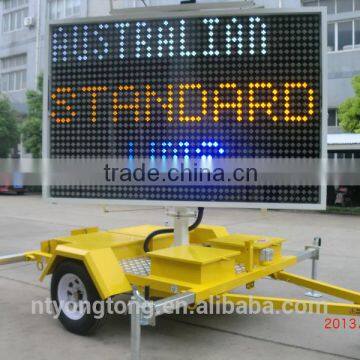 portable 5 color Variable Message Signs for advertising