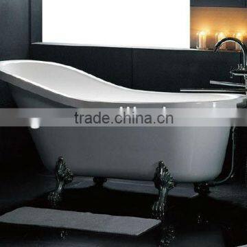 EAGO FREE-STANDING SIMPLE ACRYLIC BATHTUB GFK1700-1