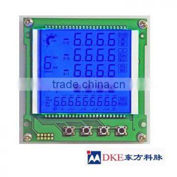 LCD module for energy meters