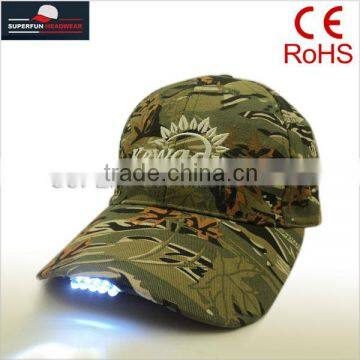 Hot Sale Fashion LED Light Camouflage Cap photo-2