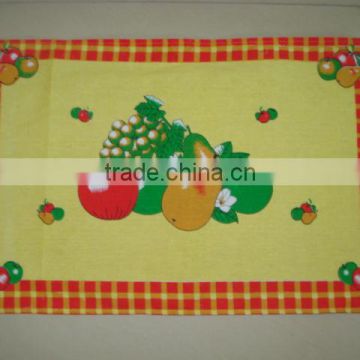 cotton printed tea towel