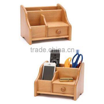 2015 Newest customized wooden stationery organizer for school