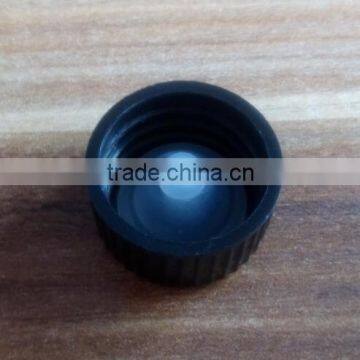 Screw plastic cap for boston round bottle