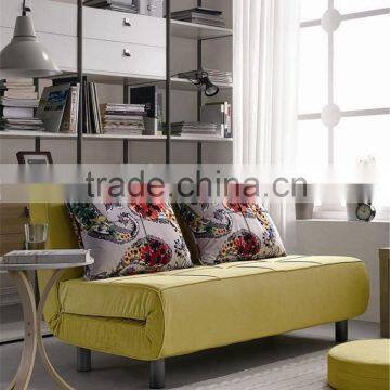 Modern green sofa bed furniture folding bed with mattress