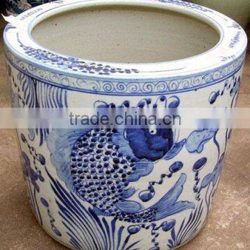 Chinese antique painting porcelain pot LW265