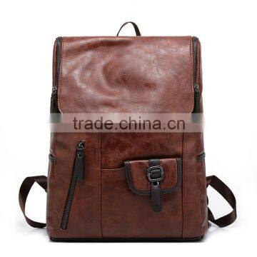 2015 vintage mens leather laptop bag backpack                        
                                                Quality Choice