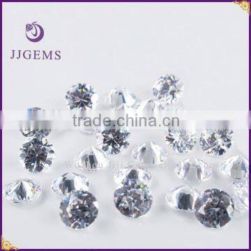 Bulk Large in Stock 1.5mm White Round Cubic Zirconia photo-4