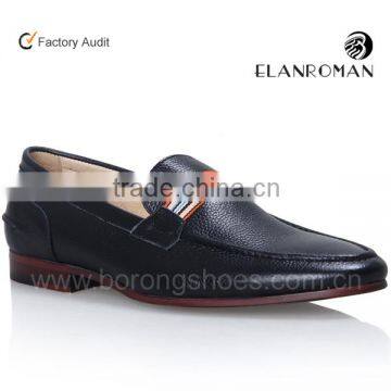 Casual leather shoe for men rubber sole competitive price penny loafer shoe                        
                                                Quality Choice