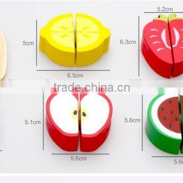 2015 New Fruit Cutting Wooden Puzzle Toys for Children photo-4