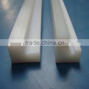 China Wholesale Cheap Cnc Machined Plastic Uhmwpe PE100 Linear Guide Rail photo-2