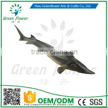 Greenflower 2016 Wholesale artificial PU fish Chinese sturgeon China handmaking decoration