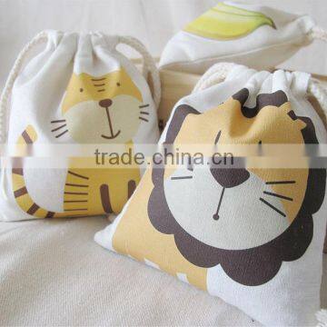 Promotional organic cotton dust bag